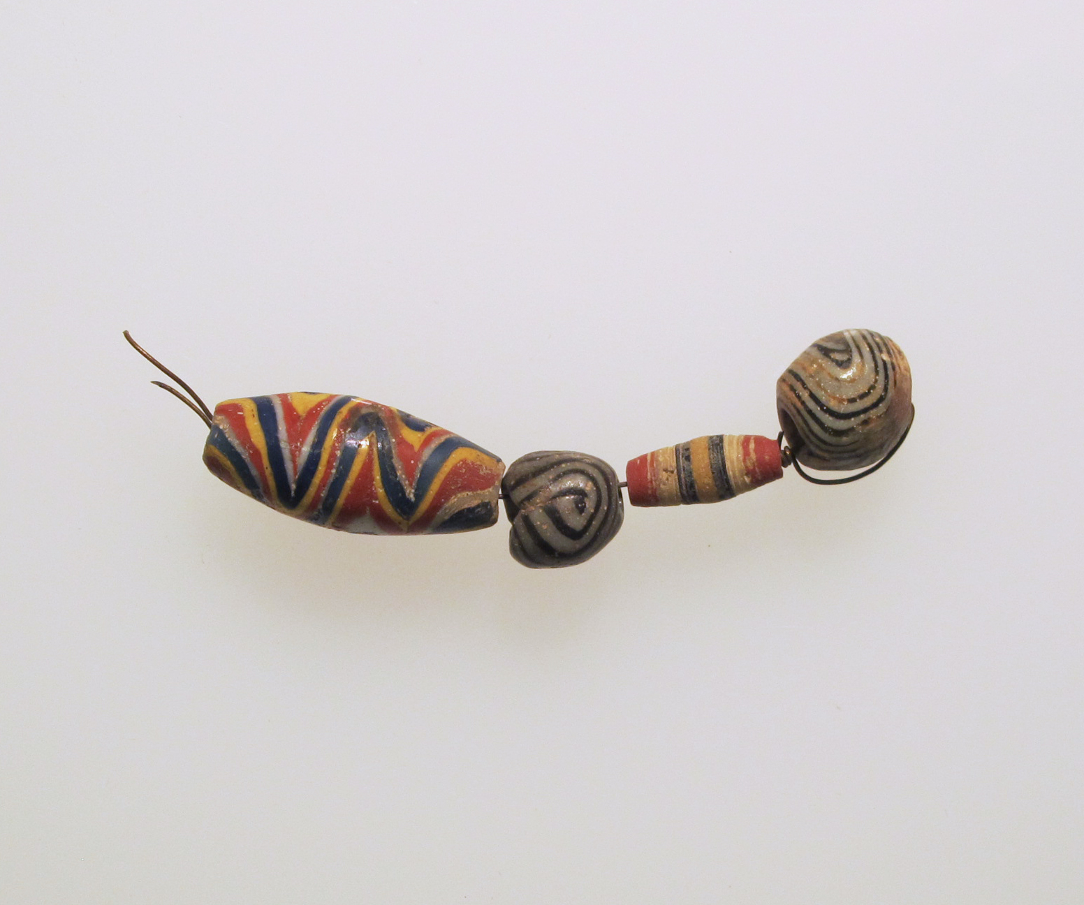 Roman glass beads from Alexandria in the Metropolitan Museum of Art