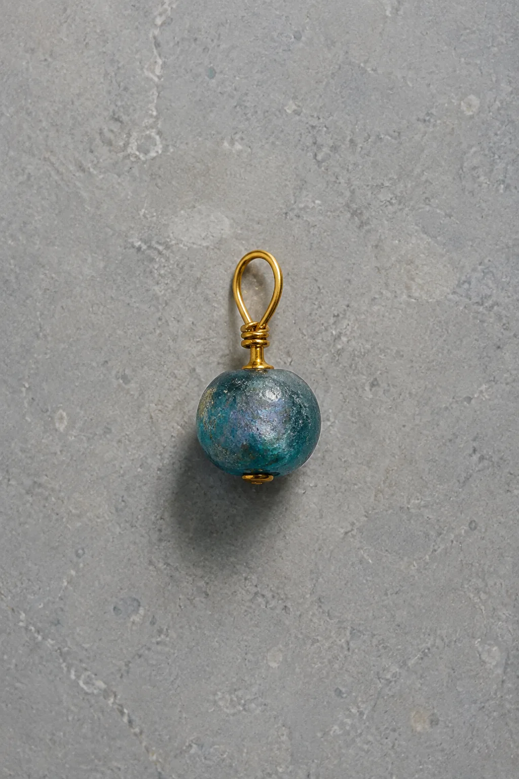 Archived Roman glass bead pendant