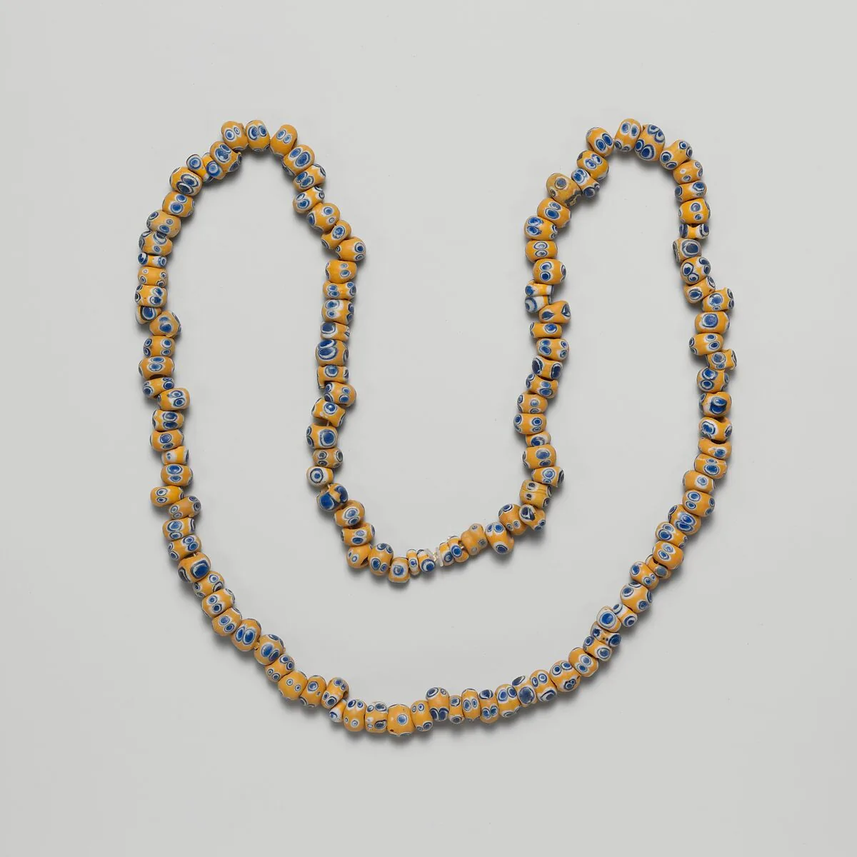 Strand of Phoenician glass eye beads that formed a necklace, Metropolitan Museum of Art
